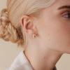 imagePAVOI 14K Gold Plated Sterling Silver Post Love Knot Stud Earrings  Gold Earrings for WomenYellow Gold