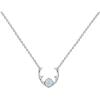 imagePAVOI 14K Gold Plated Created White Opal Necklace  Opal Necklaces for WomenWhite Gold  White Opal