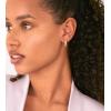 imagePAVOI 14K Gold Plated 925 Sterling Silver Post Cubic Zirconia Chunky Hoop Earrings  Thick Lightweight Gold Earrings for Women  Fully Studded HoopRose Gold