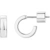 imagePAVOI 14K Gold Plated Thin Square Edge Open Hoop Earrings for Women  Trendy Lightweight Open Hoops100 Millimeters