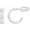 imagePAVOI 14K Gold Plated Thin Square Edge Open Hoop Earrings for Women  Trendy Lightweight Open Hoops110 Millimeters