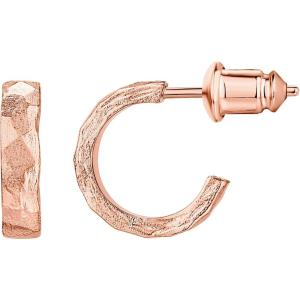 imagePAVOI 14K Gold Plated Thin Square Edge Open Hoop Earrings for Women  Trendy Lightweight Open Hoops110 Millimeters