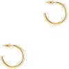 imagePAVOI 14K Gold Plated Hoop Earrings for Women  2mm Thick Infinity Hoops  Lightweight Loop Earrings Set200 Millimeters