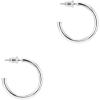 imagePAVOI 14K Gold Plated Hoop Earrings for Women  2mm Thick Infinity Hoops  Lightweight Loop Earrings Set300 Millimeters