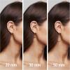 imagePAVOI 14K Gold Plated Hoop Earrings for Women  2mm Thick Infinity Hoops  Lightweight Loop Earrings Set450 Millimeters