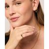 imagePAVOI 14K Gold Plated Pinky Signet Ring for Women  Lightweight Statement Bands  Chunky Signet Stackable RingsYellow Gold