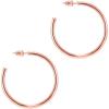 imagePAVOI 14K Gold Plated Hoop Earrings for Women  2mm Thick Infinity Hoops  Lightweight Loop Earrings Set450 Millimeters
