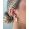 imagePAVOI 14K Gold Plated Dainty Flat Back Earrings for Women  Hypoallergenic Sterling Silver Posts Helix Cartilage Piercing Jewelry  Emoji Motif Bow Celestial Flatback Gold Stud Earrings Screw BackFlower