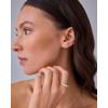 imagePAVOI 14K Gold Plated Dainty Flat Back Earrings for Women  Hypoallergenic Sterling Silver Posts Helix Cartilage Piercing Jewelry  Emoji Motif Bow Celestial Flatback Gold Stud Earrings Screw BackRose