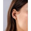 imagePAVOI 14K Gold Plated Dainty Flat Back Earrings for Women  Hypoallergenic Sterling Silver Posts Helix Cartilage Piercing Jewelry  Emoji Motif Bow Celestial Flatback Gold Stud Earrings Screw BackSparkle