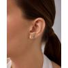 imagePAVOI 14K Gold Plated Dainty Flat Back Earrings for Women  Hypoallergenic Sterling Silver Posts Helix Cartilage Piercing Jewelry  Emoji Motif Bow Celestial Flatback Gold Stud Earrings Screw BackWestern Trio Set