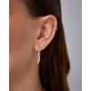 imagePAVOI 14K Gold Plated Dainty Flat Back Earrings for Women  Hypoallergenic Sterling Silver Posts Helix Cartilage Piercing Jewelry  Emoji Motif Bow Celestial Flatback Gold Stud Earrings Screw BackWishbone