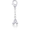 imagePAVOI 14K Gold Plated Bubble Letter Bag Charm for Handbags  Gold Initial Letter Keychain for Women  Chunky Purse Charm GiftA