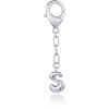 imagePAVOI 14K Gold Plated Bubble Letter Bag Charm for Handbags  Gold Initial Letter Keychain for Women  Chunky Purse Charm GiftS