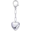 imagePAVOI 14K Gold Plated Heart ampamp Cherry Bag Charm for Handbags  Chunky Charm for Purse ampamp Totes  Trendy Gold Keychain for WomenHeart