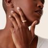 imagePAVOI 14K Gold Plated Twist Stacking Ring  Bands for WomenYellow Gold