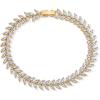 imagePAVOI 14K Gold Plated Marquise Cut Tennis Bracelet for Women  Cubic Zirconia Gold Tennis Bracelets for Women  Delicate Marquise CZ Bridal Jewelry for WeddingYellow Gold