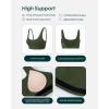 imagePAVOI ACTIVE Racerback Adjustable Sports Bra for Women  High Support Convertible Straps High Impact Workout Bras  HiPerformArmy