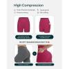 imagePAVOI ACTIVE Shorts with Pockets  Compressive High Waisted Butt Sculpting 4quot ampamp 6quot Womens Biker Shorts  HiPerform XXS to 3XBerry