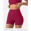 imagePAVOI ACTIVE Shorts with Pockets  Compressive High Waisted Butt Sculpting 4quot ampamp 6quot Womens Biker Shorts  HiPerform XXS to 3XBerry
