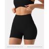 imagePAVOI ACTIVE Shorts with Pockets  Compressive High Waisted Butt Sculpting 4quot ampamp 6quot Womens Biker Shorts  HiPerform XXS to 3XBlack