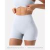 imagePAVOI ACTIVE Shorts with Pockets  Compressive High Waisted Butt Sculpting 4quot ampamp 6quot Womens Biker Shorts  HiPerform XXS to 3XSilver