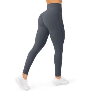 imagePAVOI ACTIVE Buttery Soft Workout Leggings for Women  High Waisted No Front Seam Gym Leggings Yoga Pants  FlexFlowThunder
