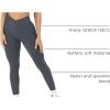 imagePAVOI ACTIVE Pilates Crossover Leggings for Women  Buttery Soft High Waisted V Cut Cross Waist Workout Yoga Pants  FlexFlowThunder