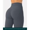 imagePAVOI ACTIVE Pilates Crossover Leggings for Women  Buttery Soft High Waisted V Cut Cross Waist Workout Yoga Pants  FlexFlowThunder