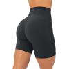 imagePAVOI ACTIVE Yoga Shorts for Women High Waisted Gym Shorts Buttery Soft Biker Workout Shorts 4quot ampamp 6quot Compression FitForest Slate