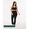 image:imagePAVOI ACTIVE High Waisted Flare Leggings for Women  Buttery Soft Bell Bottom Workout Flared Wide Leg Yoga Pants  FlexFlowBlack