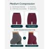 image:imagePAVOI ACTIVE High Waisted Flare Leggings for Women  Buttery Soft Bell Bottom Workout Flared Wide Leg Yoga Pants  FlexFlowBordeaux