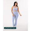 image:imagePAVOI ACTIVE High Waisted Flare Leggings for Women  Buttery Soft Bell Bottom Workout Flared Wide Leg Yoga Pants  FlexFlowSeabreeze