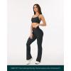 image:imagePAVOI ACTIVE High Waisted Flare Leggings for Women  Buttery Soft Bell Bottom Workout Flared Wide Leg Yoga Pants  FlexFlowSlate