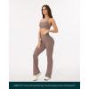 image:imagePAVOI ACTIVE High Waisted Flare Leggings for Women  Buttery Soft Bell Bottom Workout Flared Wide Leg Yoga Pants  FlexFlowTeak