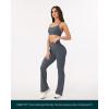 image:imagePAVOI ACTIVE High Waisted Flare Leggings for Women  Buttery Soft Bell Bottom Workout Flared Wide Leg Yoga Pants  FlexFlowThunder
