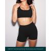 image:imagePAVOI ACTIVE Yoga Shorts for Women High Waisted Gym Shorts Buttery Soft Biker Workout Shorts 4 amp 6 Compression FitBlack