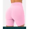 image:imagePAVOI ACTIVE Yoga Shorts for Women High Waisted Gym Shorts Buttery Soft Biker Workout Shorts 4 amp 6 Compression FitBubblegum