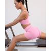 image:imagePAVOI ACTIVE Yoga Shorts for Women High Waisted Gym Shorts Buttery Soft Biker Workout Shorts 4 amp 6 Compression FitBubblegum