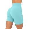 image:imagePAVOI ACTIVE Yoga Shorts for Women High Waisted Gym Shorts Buttery Soft Biker Workout Shorts 4 amp 6 Compression FitCaribbean Sea