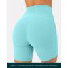 image:imagePAVOI ACTIVE Yoga Shorts for Women High Waisted Gym Shorts Buttery Soft Biker Workout Shorts 4 amp 6 Compression FitCaribbean Sea