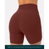 image:imagePAVOI ACTIVE Yoga Shorts for Women High Waisted Gym Shorts Buttery Soft Biker Workout Shorts 4 amp 6 Compression FitChocolate