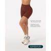 image:imagePAVOI ACTIVE Yoga Shorts for Women High Waisted Gym Shorts Buttery Soft Biker Workout Shorts 4 amp 6 Compression FitChocolate