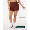 image:imagePAVOI ACTIVE Yoga Shorts for Women High Waisted Gym Shorts Buttery Soft Biker Workout Shorts 4 amp 6 Compression FitChocolate