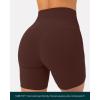 image:imagePAVOI ACTIVE Yoga Shorts for Women High Waisted Gym Shorts Buttery Soft Biker Workout Shorts 4 amp 6 Compression FitCocoa