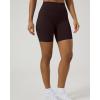 image:imagePAVOI ACTIVE Yoga Shorts for Women High Waisted Gym Shorts Buttery Soft Biker Workout Shorts 4 amp 6 Compression FitEspresso