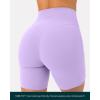image:imagePAVOI ACTIVE Yoga Shorts for Women High Waisted Gym Shorts Buttery Soft Biker Workout Shorts 4 amp 6 Compression FitLilac