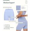 image:imagePAVOI ACTIVE Yoga Shorts for Women High Waisted Gym Shorts Buttery Soft Biker Workout Shorts 4 amp 6 Compression FitRose