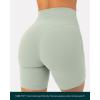 image:imagePAVOI ACTIVE Yoga Shorts for Women High Waisted Gym Shorts Buttery Soft Biker Workout Shorts 4 amp 6 Compression FitSage
