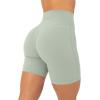 image:imagePAVOI ACTIVE Yoga Shorts for Women High Waisted Gym Shorts Buttery Soft Biker Workout Shorts 4 amp 6 Compression FitSage